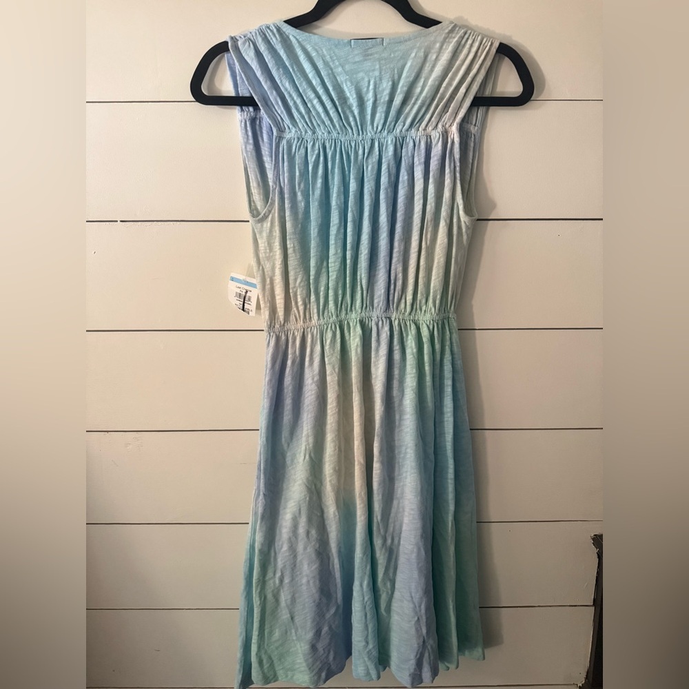 ATM Anthony Thomas Melillo Blue and Green Gradient Dress - Picture 6 of 6
